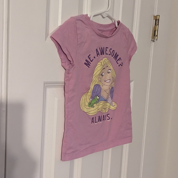 Rapunzel Size XS (4) Girls T-shirt Disney Princess - Picture 3 of 4